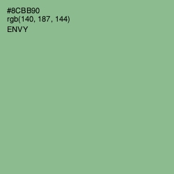 #8CBB90 - Envy Color Image
