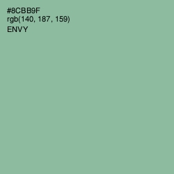#8CBB9F - Envy Color Image