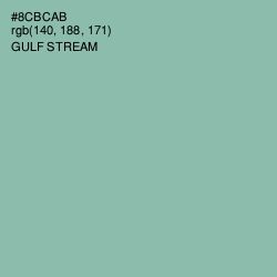 #8CBCAB - Gulf Stream Color Image