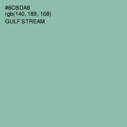 #8CBDA8 - Gulf Stream Color Image