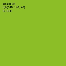 #8CBE28 - Sushi Color Image