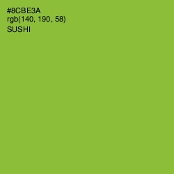#8CBE3A - Sushi Color Image