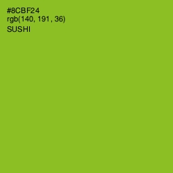 #8CBF24 - Sushi Color Image
