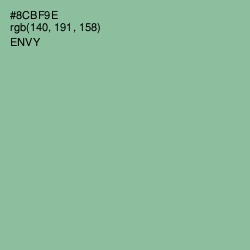 #8CBF9E - Envy Color Image