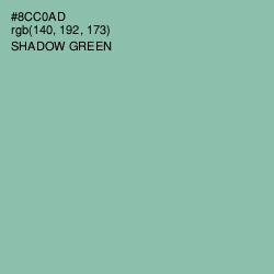 #8CC0AD - Shadow Green Color Image