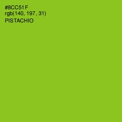 #8CC51F - Pistachio Color Image