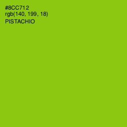 #8CC712 - Pistachio Color Image