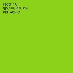 #8CD11A - Pistachio Color Image