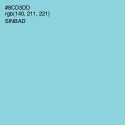 #8CD3DD - Sinbad Color Image