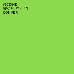 #8CD94D - Conifer Color Image