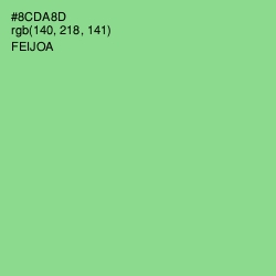 #8CDA8D - Feijoa Color Image