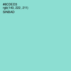 #8CDED3 - Sinbad Color Image