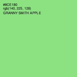 #8CE180 - Granny Smith Apple Color Image