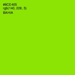 #8CE405 - Bahia Color Image