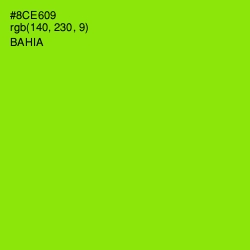 #8CE609 - Bahia Color Image