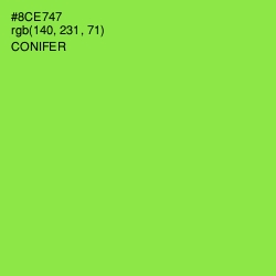 #8CE747 - Conifer Color Image