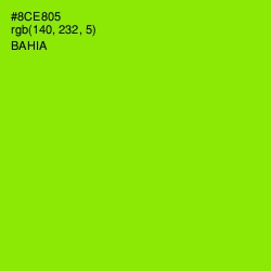 #8CE805 - Bahia Color Image