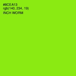 #8CEA13 - Inch Worm Color Image