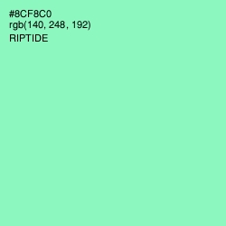 #8CF8C0 - Riptide Color Image