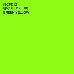 #8CFD12 - Green Yellow Color Image