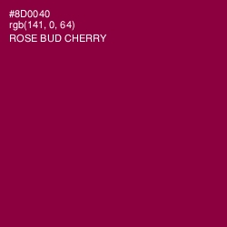 #8D0040 - Rose Bud Cherry Color Image