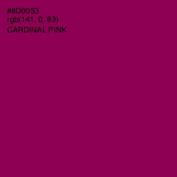 #8D0053 - Cardinal Pink Color Image