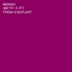 #8D0061 - Fresh Eggplant Color Image