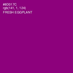 #8D017C - Fresh Eggplant Color Image