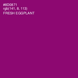 #8D0871 - Fresh Eggplant Color Image