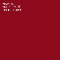 #8D0A1C - Pohutukawa Color Image