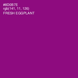 #8D0B7E - Fresh Eggplant Color Image