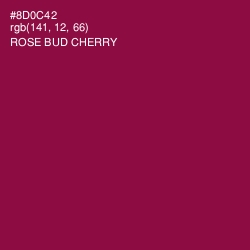 #8D0C42 - Rose Bud Cherry Color Image