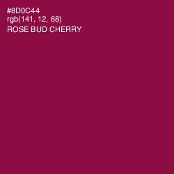 #8D0C44 - Rose Bud Cherry Color Image