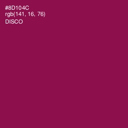 #8D104C - Disco Color Image