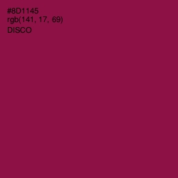 #8D1145 - Disco Color Image