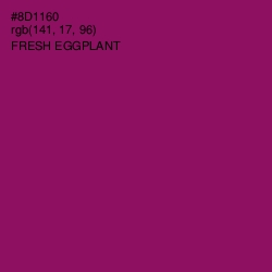 #8D1160 - Fresh Eggplant Color Image