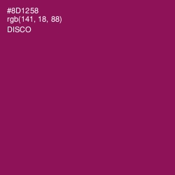 #8D1258 - Disco Color Image