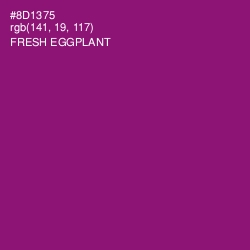 #8D1375 - Fresh Eggplant Color Image