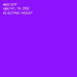 #8D13FF - Electric Violet Color Image