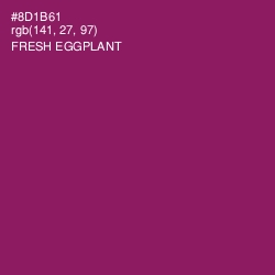 #8D1B61 - Fresh Eggplant Color Image