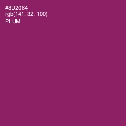 #8D2064 - Plum Color Image