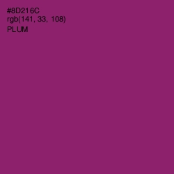 #8D216C - Plum Color Image