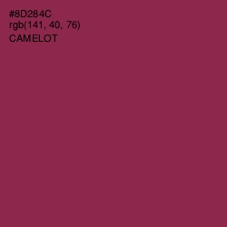 #8D284C - Camelot Color Image