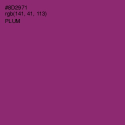 #8D2971 - Plum Color Image