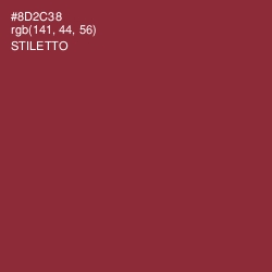 #8D2C38 - Stiletto Color Image