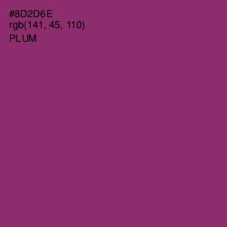 #8D2D6E - Plum Color Image