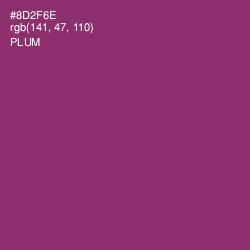 #8D2F6E - Plum Color Image