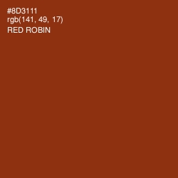 #8D3111 - Red Robin Color Image