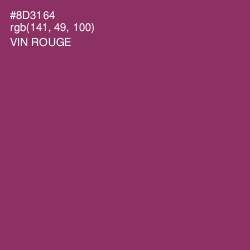 #8D3164 - Vin Rouge Color Image