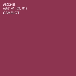 #8D3451 - Camelot Color Image